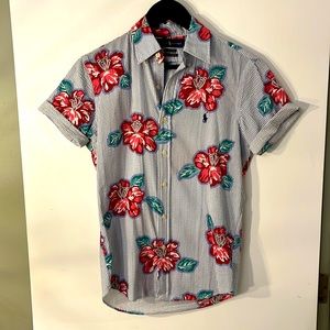 Ralph Lauren Hawaiian Print Button Down